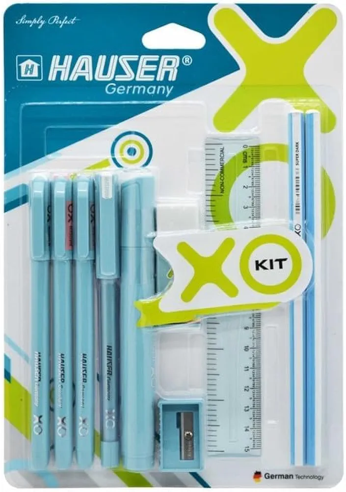 Flair Hauser XO Writing Stationery Kit | Complete Writing & Stationery Set | Ideal Gift for Kids, Students & Office Use - Buy Online at Indezaar