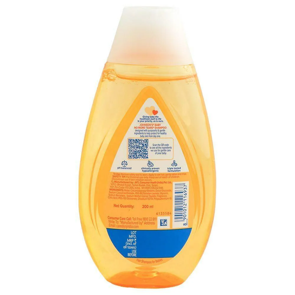 Johnson’s Baby Shampoo 200 ml Image 2
