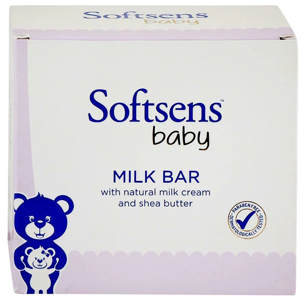 Softsens Baby Milk Bar Soap 100 g (Pack of 3) - Buy Online at Indezaar