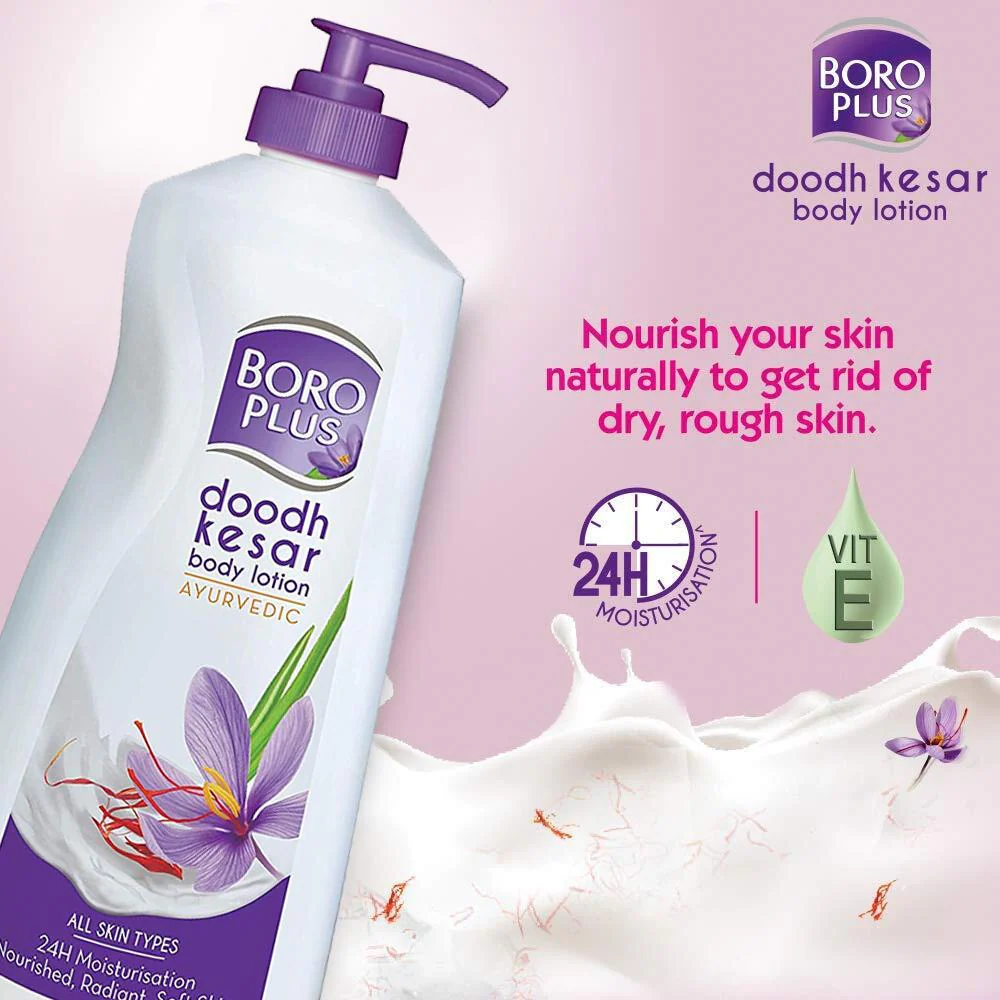 BoroPlus Doodh Kesar Body Lotion 400 ml Image 3