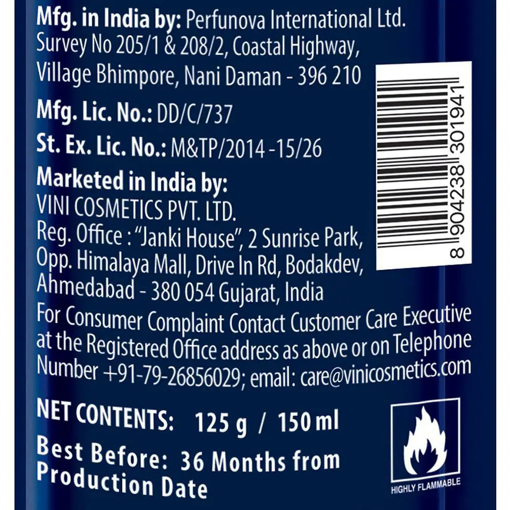 Fogg Extreme Fragrance Body Spray 150 ml Image 3